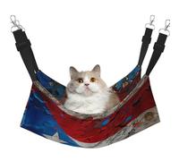 Hhwwtye Bandera de Puerto Rico con diseño de bandera para gatos, cama de pie para gatos para interiores y exteriores, fácil montaje