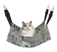 Hhwwtye Daisy Flowers1 - Hamaca de cama para gatos, cama independiente para gatos para interiores y exteriores, fácil montaje