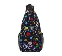 hhxvcv Mochila de viaje unisex con estampado de amor y papá para el Día del Padre, mochila de viaje para senderismo y uso casual, Calavera Sugar Horror, Talla única