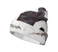 hhxvcv Pawful Paws - Gorro de punto con estampado de patas, gorro de invierno a la moda, para viajes al aire libre y uso casual, unisex, paquete a granel, pingüino de dibujos animados, Talla única