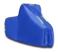HhYyLr Cubre Moto para Honda CBR1000RR-R Fireblade SP -Present,Funda Moto Exterior Interior Impermeable Antipolvo UV Arañazos y Rasgaduras Cubierta para Motocicletas con Tiras Reflectantes(Blue)