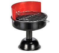 HI 16053 Cenicero en Barbacoa de diseño, Metal, Multicolor, 18 x 18 x 10 cm