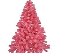 HI - Árbol de Navidad (plástico, 150 cm, con soporte), color rosa