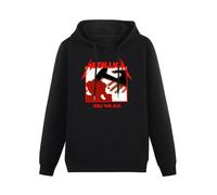 Hi CHIOKEN Kill 'Em All - Sudadera unisex de algodón, color negro, Negro , M