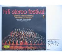 hi fi stereo festival 1. berliner Philharmoniker. Herbert von Karajan. Liszt Ungarische Rhapsodie Nr. 2,Tschaikowsky 1812, Sibelius Finlandia. Vinyl LP.