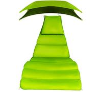 Hi_friend Cojín de Repuesto y Paraguas para Colgar Silla de salón, Tumbona al Aire Libre, Hamaca Colgante, Almohadilla de Almohada (Azul, Verde, Caqui, óxido) (Verde)