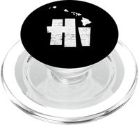 HI Hawái Mapa Islas Hawaianas Aloha Maui Kauai Oahu PopSockets PopGrip para MagSafe