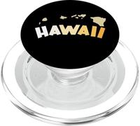 HI Hawái Mapa Islas Hawaianas Aloha Maui Kauai Oahu PopSockets PopGrip para MagSafe