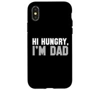Hi Hungry, I'm Dad tee for Men Dad Broma Carcasa para iPhone X/XS