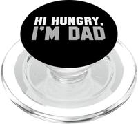 Hi Hungry, I'm Dad tee for Men papá Broma PopSockets PopGrip para MagSafe