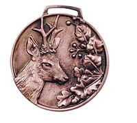 Hi Life Living Nature Medalla Trofeo de Corzo Bronce. Decoracin Trofeo. Cazador. 2677031