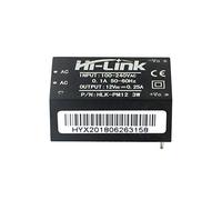 HI-Link 10 unidades de mini fuente de alimentación reductora inteligente para el hogar, módulo de alimentación HLK-PM01 HLK-5M05 10M05 HLK-2M05 AC DC 220V a 5V/3.3V/12V (HLK-PM12 220V-12V)