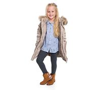 hi!mom CHILD28 - Leggings térmicos para niños - Algodón - Grafito - Talla 4-5 años