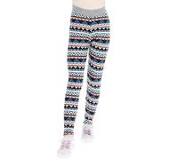 hi!mom Pantalones de Navidad extra gruesos para niñas, leggings cálidos para invierno, pantalones térmicos de invierno, con forro polar para niños, pantalones acogedores de felpa, patrones de Navidad