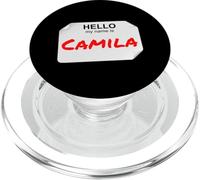 Hi My Name Is Camila Lazy - Disfraz de Bricolaje para Fiestas PopSockets PopGrip para MagSafe