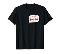 Hi My Name Is Dylan - Disfraz de Bricolaje para Fiestas Camiseta