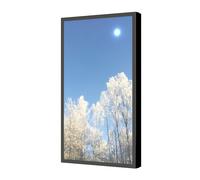 HI-ND 85" Carcasa de pared EASY, formato vertical, negra