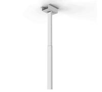 HI-ND Soporte de techo para carcasa de pantalla, 60-110 cm, blanco