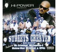 Hi Power Presents Streets Created Most Wanted (CD) (Importación USA)