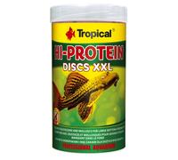 HI-Protein Discs XXL 1000ml / 500g - Alimento con crustáceos y moluscos para Grandes Peces comedores de Fondo