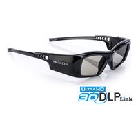 Hi-SHOCK Pro 7G Black Diamond - Gafas 3D DLP Link con capacidad máxima de batería