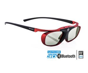 Hi-SHOCK Scarlet Heaven Gafas 3D activas - RF/Bluetooth | Dualplay / Dualview