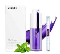 Hi Smile Pasta Dientes Blanqueadora Corrector De Color Purple Espuma Dental Pasta De Dientes Blanqueante 2 pcs