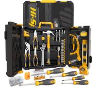 Hi-Spec Caja de Herramientas con 113 Piezas para Bricolaje, Mantenimiento, Mecánica y Reparación del Hogar, Oficina y Automóvil con Maletín de Almacenamiento