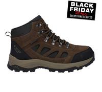 Hi-Tec Bandera Expedition Hombre Exterior Cuero Senderismo Mid Botas Ancho Café