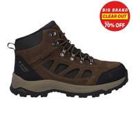 Hi-Tec Bandera Expedition Hombre Exterior Cuero Senderismo Mid Botas Ancho Café