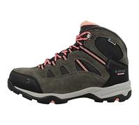 Hi-Tec Bandera II WP para Mujer, Zapatillas para Caminar, Flor de Grafito de carbón, 38 EU