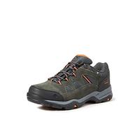 Hi-Tec Banderra II Low WP, Zapatillas de Senderismo Hombre, Gris (Charcoal/Graphite/Burnt Orange 51), 42 EU