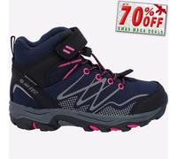 Hi-Tec Blackout Júnior para Caminar Impermeable Exterior Senderismo Botas Negras
