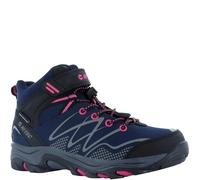 Hi-Tec - Botas de Senderismo Blackout Cabilla, Tira Adhesiva de Cierre Niñas