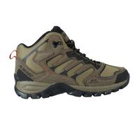 HI-TEC - Botas Montaña Hombre Cervus Mid WP | Botas Trekking Hombre con Membrana, Suela de Caucho, Estabilizador Trasero | Ideal para Trekking, Senderismo y Montaña | Chocolate, 41