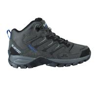 HI-TEC - Botas Montaña Hombre Cervus Mid WP | Botas Trekking Hombre con Membrana, Suela de Caucho, Estabilizador Trasero | Ideal para Trekking, Senderismo y Montaña | Charcoal, 44