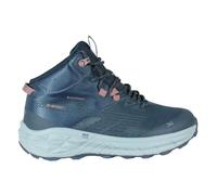 HI-TEC - Botas Montaña Mujer Fuse Trail Mid WP Women | Botas Trekking Mujer con Membrana, Suela de Caucho, Estabilizador Trasero | Ideal Trekking, Senderismo, Montaña | Stratified Sea/Burlwood, 41