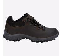 Hi-Tec Caminar Ligero Ultra Cuero Impermeable Hombre Zapatos Marrones