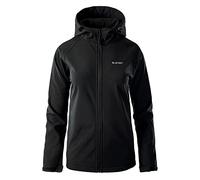 Hi-Tec - Chaqueta con Capucha para Mujer (Tejido Softshell) Negro S