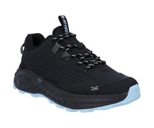 HI-TEC Fuse Trek Hiking Shoes Black/Blue Fog Lightweight, Black, 39 EU