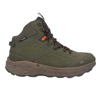 Botas De Senderismo Hi-Tec Fuse Trek Mid Para Hombre Impermeables De Color Verde