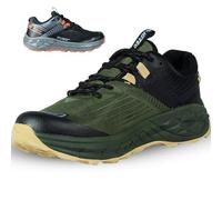 HI-TEC Geo Fuse Trail - Zapatillas Trail Running Hombre, Zapatillas de Deporte Hombre con Forro Antihumedad, Plantilla de EVA, Buena tracción y Durabilidad, Comodidad en terrenos difíciles