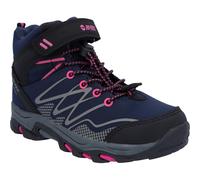 Hi-Tec Blackout Mid WP JRG, Zapatillas para Caminar, Navy Magenta, 37 EU