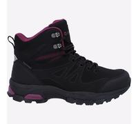 Hi-Tec Botas de senderismo Grajilla Medio Impermeables para mujer Negras