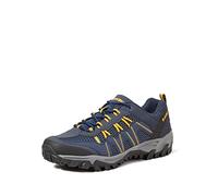 Hi-Tec - Jaguar, Zapatillas de Senderismo Hombre, Azul (Navy/Yellow 31), 46 EU