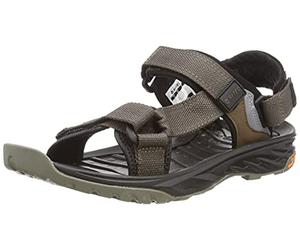 HI-TEC Men's Ula Raft Jr Sports Sandals, Dessert Black, 45 EU