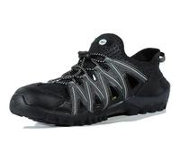 Hi-Tec NARVAL Sandalia deportiva hombre/Sandalia Trekking hombre (Black/Charcoal/Grey, Sistema tallas calzado EU, Adulto, Números, mediano, 42)