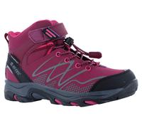 Hi-Tec Niños Caminar Botas Apagón Tobillo Impermeable Invierno Elástico Cordones