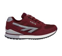 Hi-Tec Plata Sombra Og Zapatillas Hombre Retro 80's para Correr Rojo Cereza