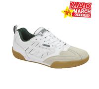 Hi-Tec Squash Hombre Tribunal Tenis Informal Deporte Zapatillas Zapatos Blanco